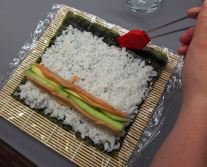 sushi řasy