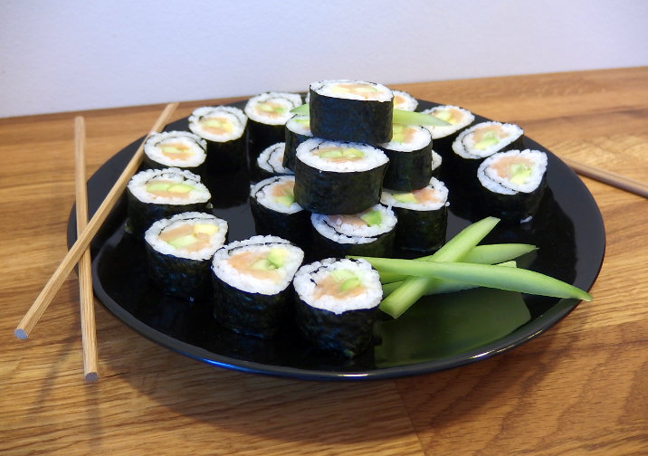 sushi řasy