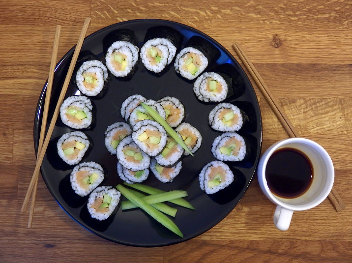 sushi řasy